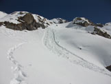 Via Normale Pizzo Zerna (invernale) - Tratto della Val Sambuzza