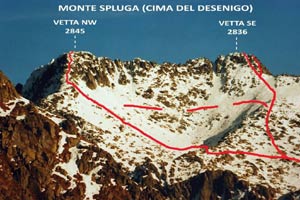 Via Normale Monte Spluga