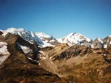 Via Normale Piz Lagalb - Il Gruppo del Bernina dal Piz Lagalb