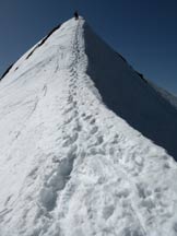 Via Normale Cima dei Siltri - Lungo la cresta di salita