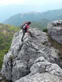 Via Normale Denti della Vecchia - Sasso Grande - N. Svizzera - Verso la Vetta