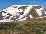 Via Normale Monte del Papa - Il versante orientale della montagna