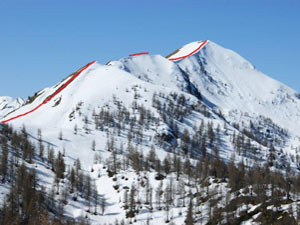 Via Normale Pizzo Meriggio