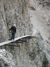 Via Normale Cristallo - Ferrata Ivano Dibona - I segni del passato