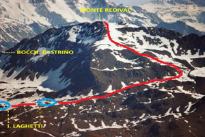 Via Normale Monte Redival