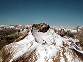 Via Normale Piz Blaisun - da N - Il Piz ertsch dalla vetta del Blaisun