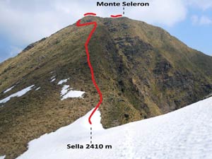 Via Normale Monte Seleron