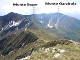 Via Normale Camogh - Il Monte Segor e la Garzirola, dal Camogh