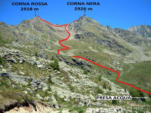 Via Normale Cime di Rogneda