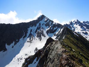 Via Normale Pizzo di Rodes (cresta WNW)