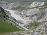 Via Normale Cima delle Veticole - La Canala vista dalla Cima delle Veticole