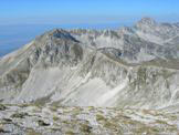 Via Normale Monte Aquila - Da Monte Aquila vista di Monte Portella, Rif. Duca degli Abruzzi, Pizzo Cefalone