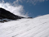 Via Normale Cima di Savoretta - Sul ghiacciaio