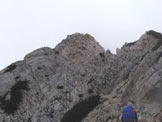 Via Normale Cima ValFinestra - Sommit di cima ValDritta.