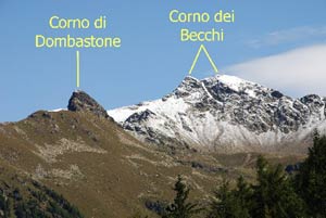 Via Normale Corno dei Becchi - Via Normale da S