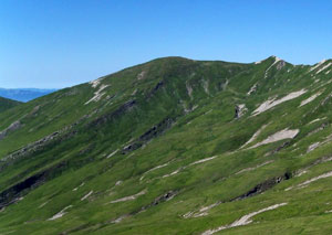 Via Normale Cima della Laghetta - Anticima S (da E)