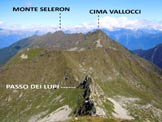 Via Normale Monte Cadelle - Panorama di vetta verso N