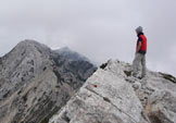 Via Normale Cima Fontanelle - Sommit della cima.