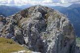 Via Normale Torre W Sas da le Doudesc - La cima vista dal Sas da le Doudesc