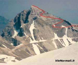 Via Normale Cima Mosca
