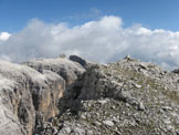 Via Normale Cima del Vallone - In cima