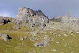 Via Normale La Mesola (Sass de Mezd) - Vista salendo a Porta Vescovo