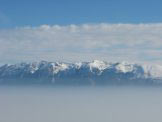 Via Normale Monte Pizzocolo da S. Urbano - Panorama sul Baldo