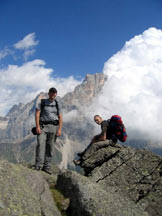 Via Normale Cavallazza Piccola - In cima.