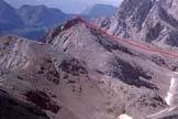 Via Normale Punta Cigol - Percorso visto dal P.so Ombrettola