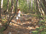 Via Normale Monte Cocusso - Koko - Salendo verso il Cocusso