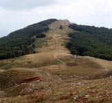 Via Normale Monte Marrone - Levidente tratto di salita da q. 1740 m alla cima