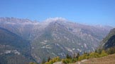 Via Normale Pizzo Guardiello - Valle Spluga dalla terrazza di Lagunc