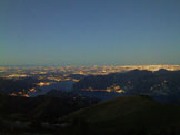Via Normale Monte Guglielmo - Lago di Iseo dalla cima