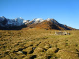 Via Normale Monte Olano - La piana pascoliva del Monte Olano