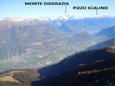 Via Normale Pizzo dei Galli - versante E - La Valtellina dal Pizzo dei Galli