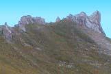 Via Normale Punta Varos - Vista dal P.so S. Nicol