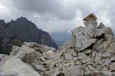 Via Normale Punta Varos - Ometto di vetta