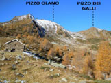 Via Normale Pizzo dei Galli - Lultima baita che si incontra