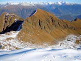 Via Normale Monte Rosetta - Il Monte Combana, dalla vetta del Monte Rosetta