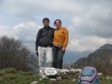 Via Normale Castel Regina - In cima al Castel Regina