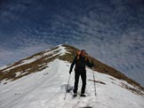 Via Normale Pizzo Tornello - Ultimo tratto verso la cima