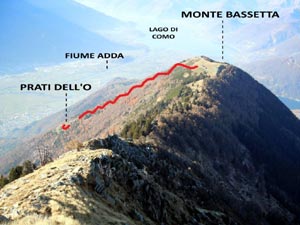 Via Normale Monte Bassetta