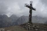 Via Normale Col Ombert - Croce di vetta