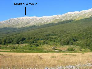 Via Normale Monte Amaro - via normale da Est