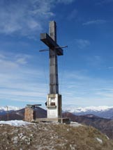 Via Normale Poncione di Ganna - La grande croce di vetta