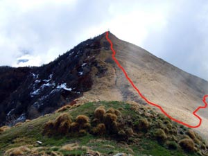 Via Normale Monte Croce di Muggio