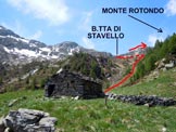 Via Normale Monte Rotondo - In salita, allinizio dei pascoli