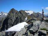 Via Normale Cima SW di Malvedello - Panorama di vetta verso la Cima di Malvedello