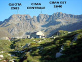 Via Normale Cima di Malvedello - Immagine ripresa dallAlpe Visogno (q. 2003)