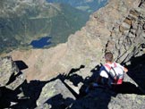 Via Normale Piz da la Margna - Cresta SSE - Il Lago di Cavloc, dalla cresta SSE